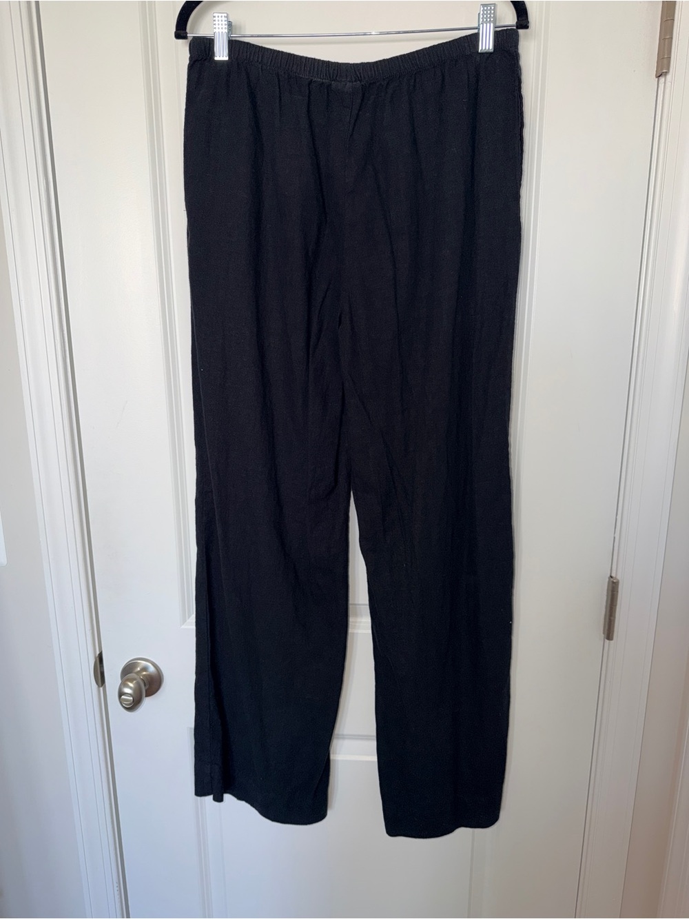 A New Day Wide-Leg Drawstring Pants — Black - Picture 3 of 4